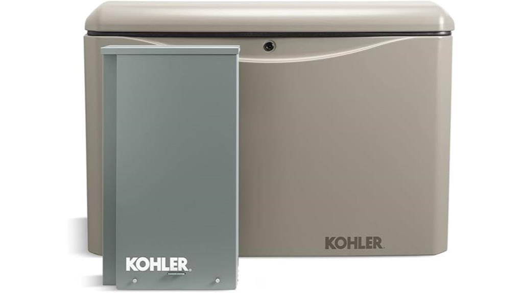 14kw standby generator 200amp transfer switch