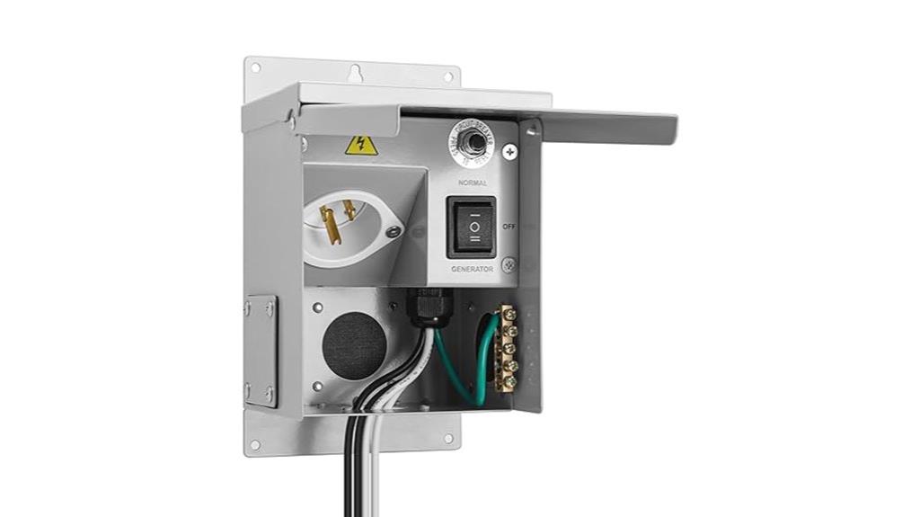 15 amp generator transfer switch