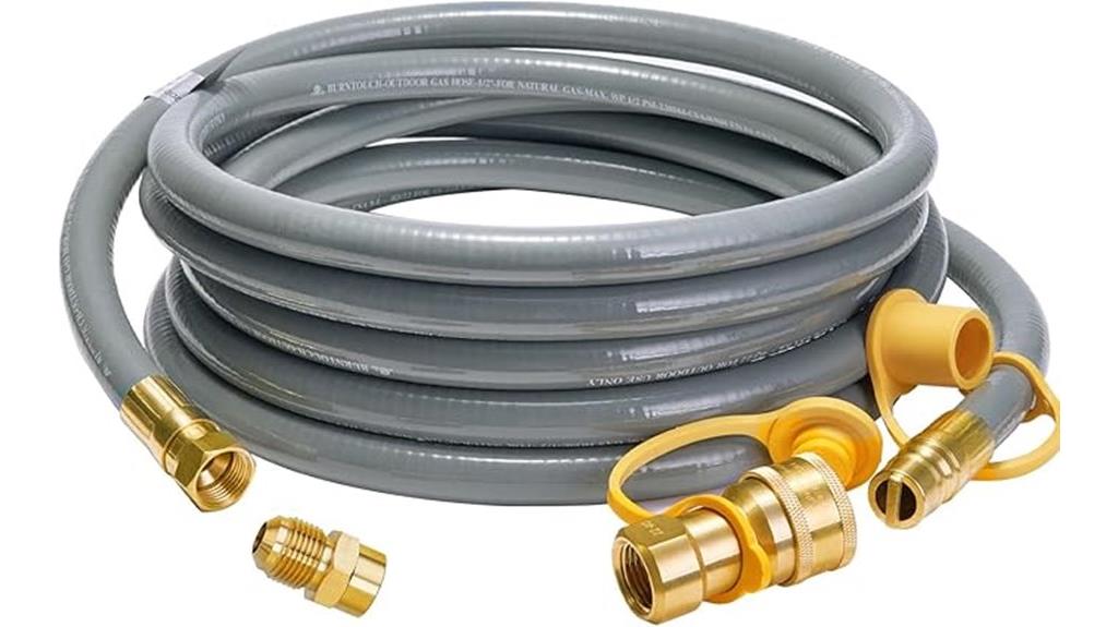 15 foot gas grill hose