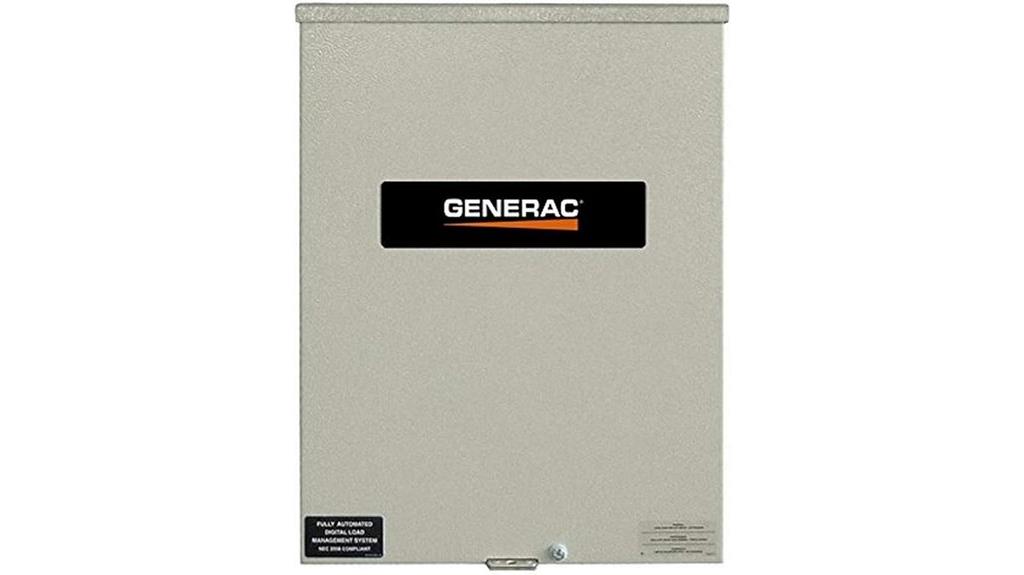 200 amp generator transfer switch