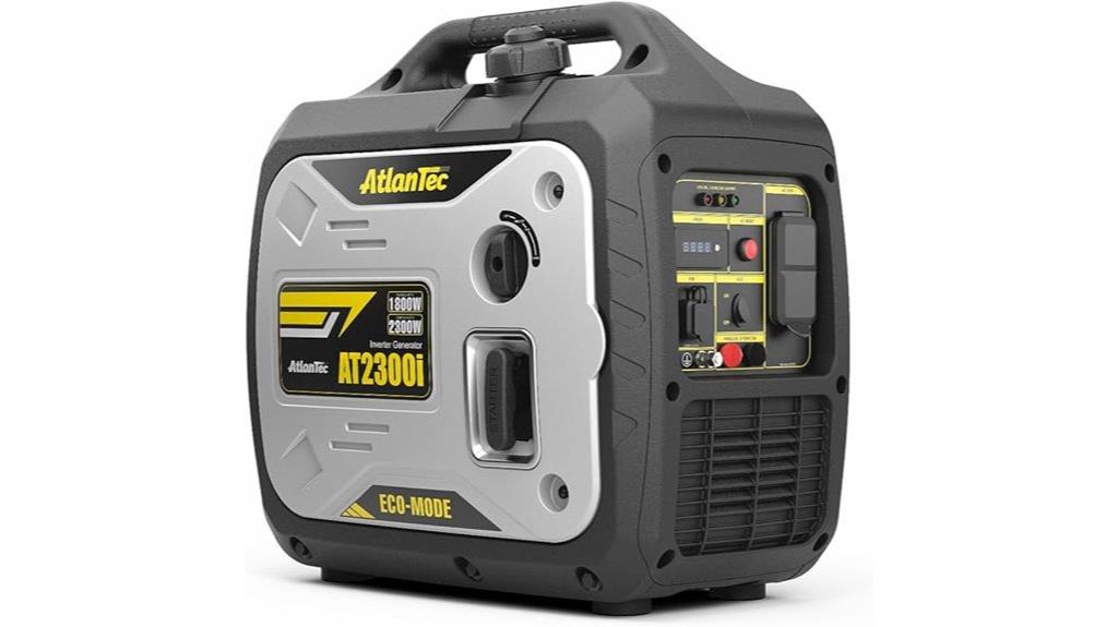 2300w portable gas generator
