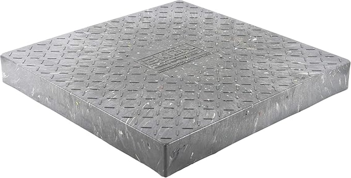 24x24 inch support pad