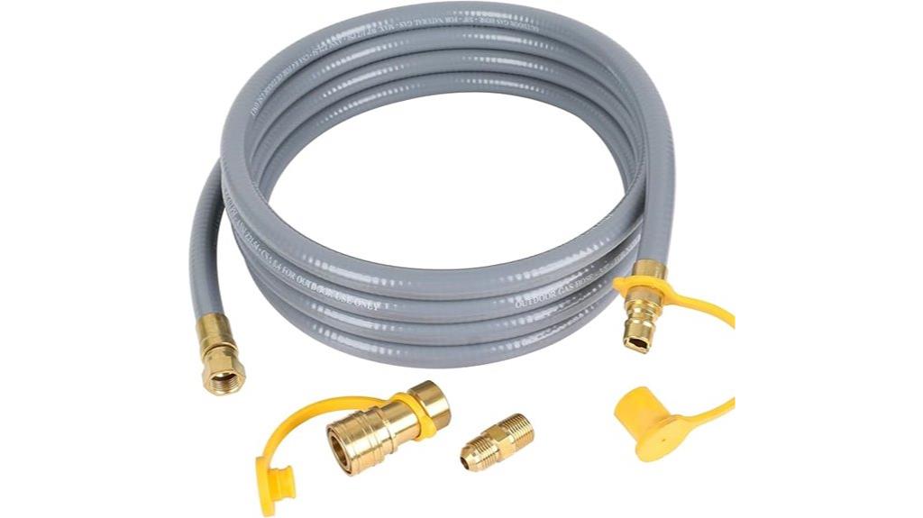 3 8 inch natural gas hose