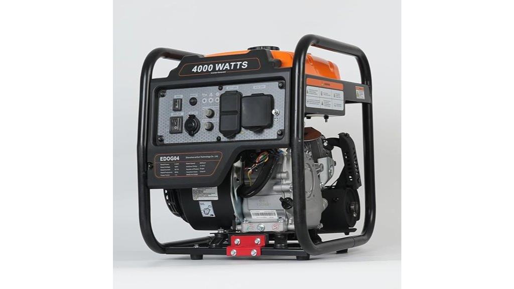 4000w outdoor gas generator