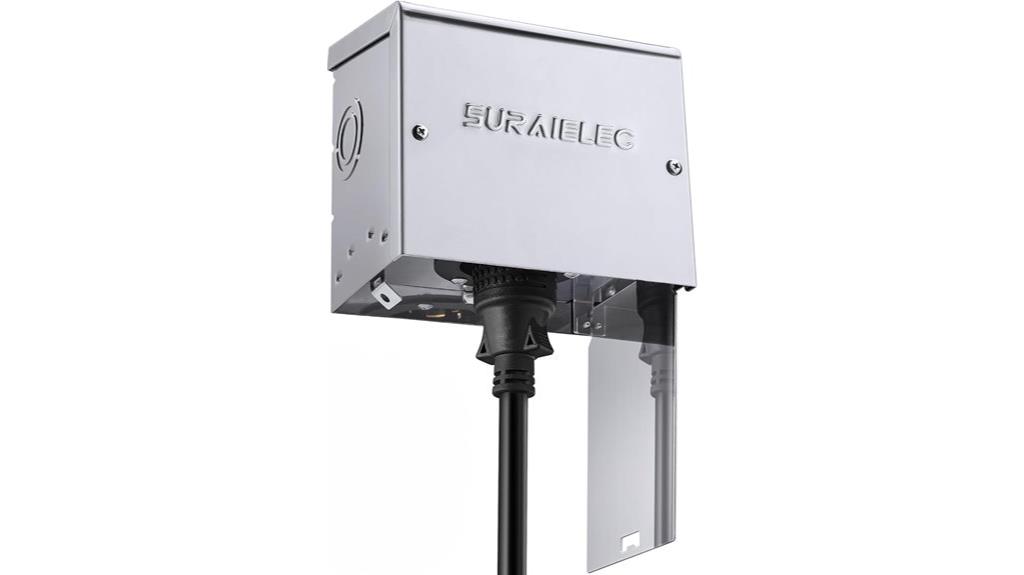 50 amp generator power inlet