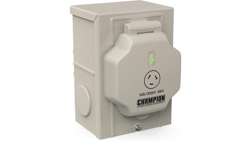 50 amp power inlet