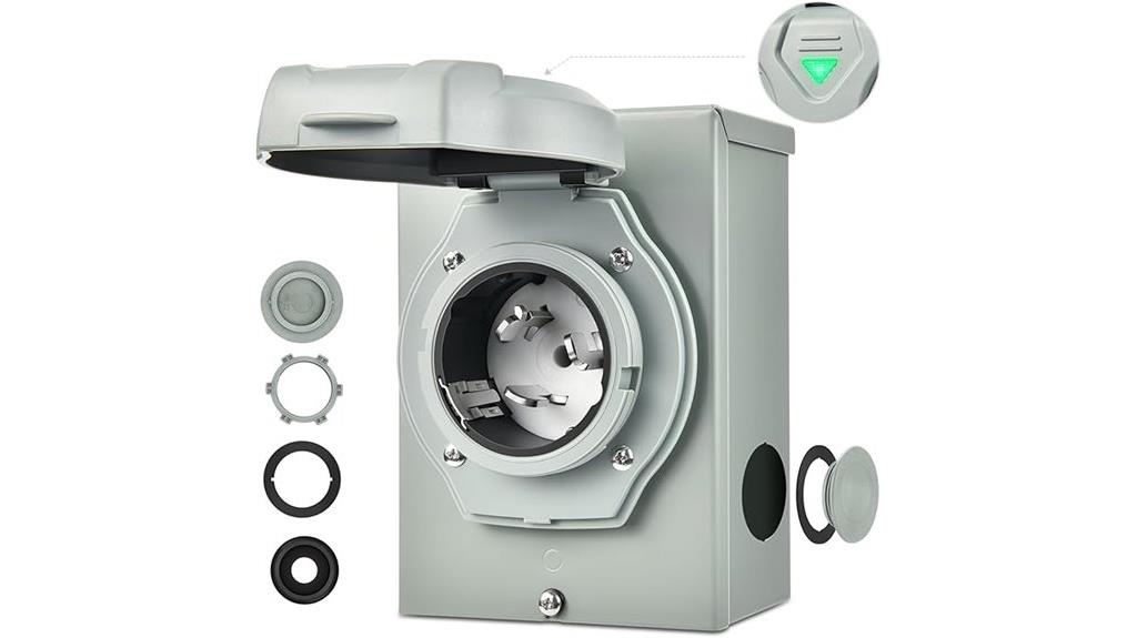50 amp power inlet