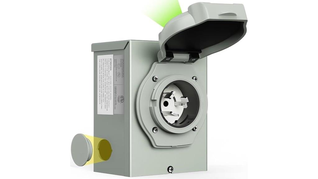 50 amp power inlet