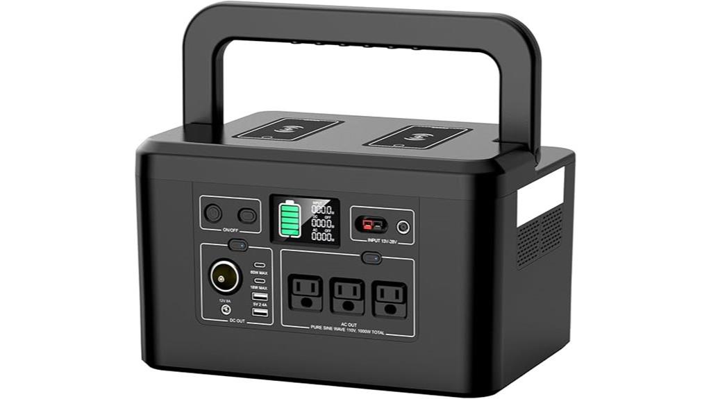 800w portable power station