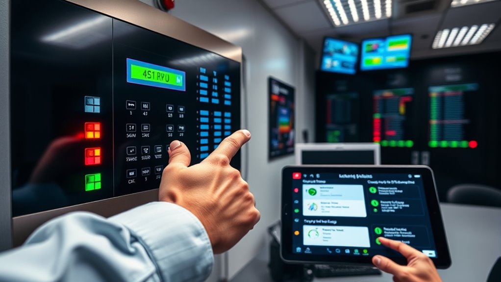 alarm system troubleshooting procedures