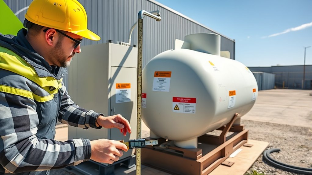 avoid overestimating tank capacity