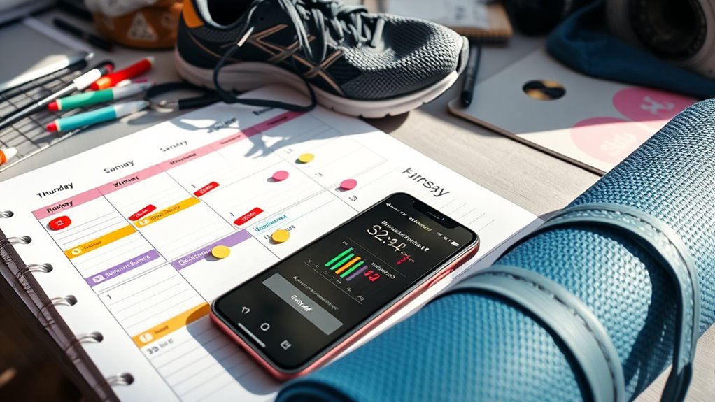 balanced exercise and rest