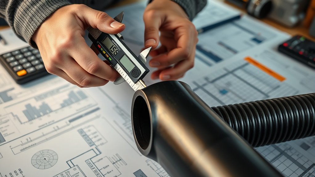 calculate proper pipe sizing