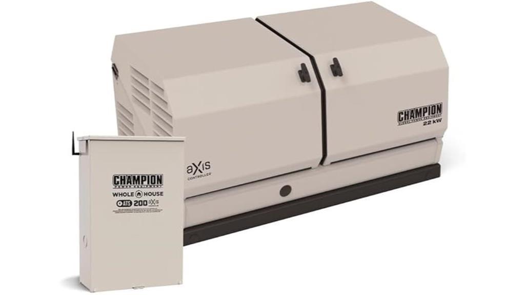 champion 22kw home generator