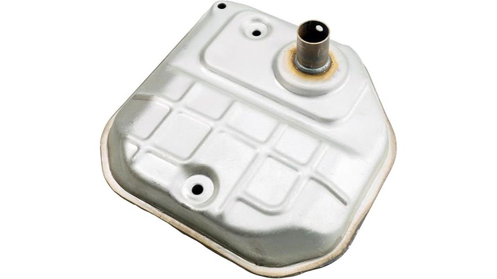 champion generator muffler assembly