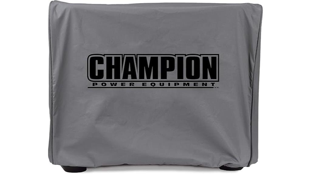 champion gray generator cover