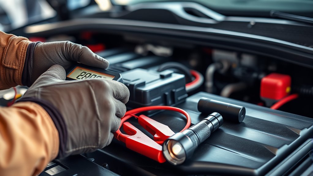 check battery and fuel