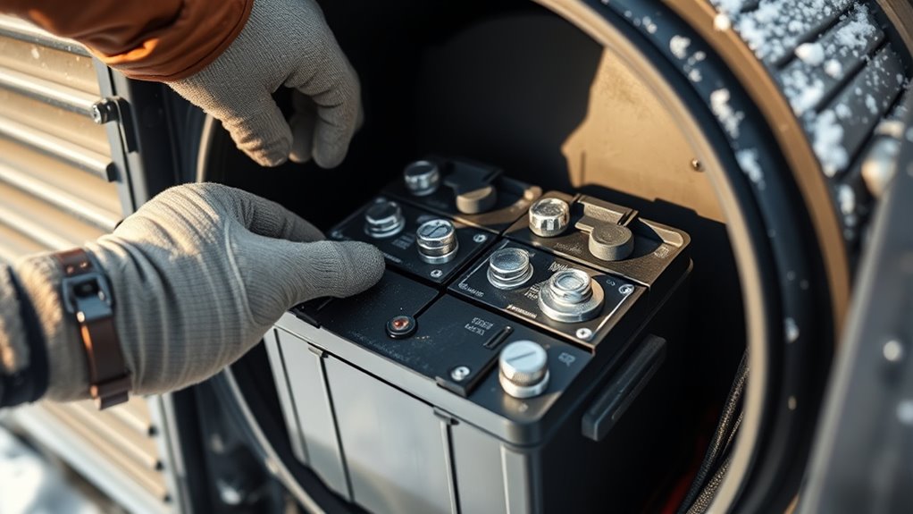 check battery condition regularly