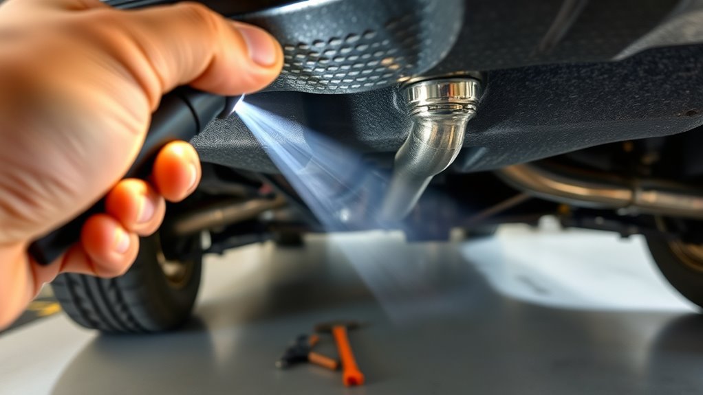 check exhaust for leaks