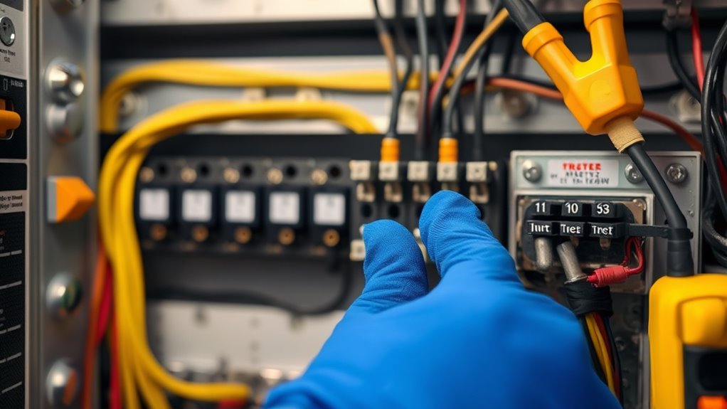 check grounding connections regularly