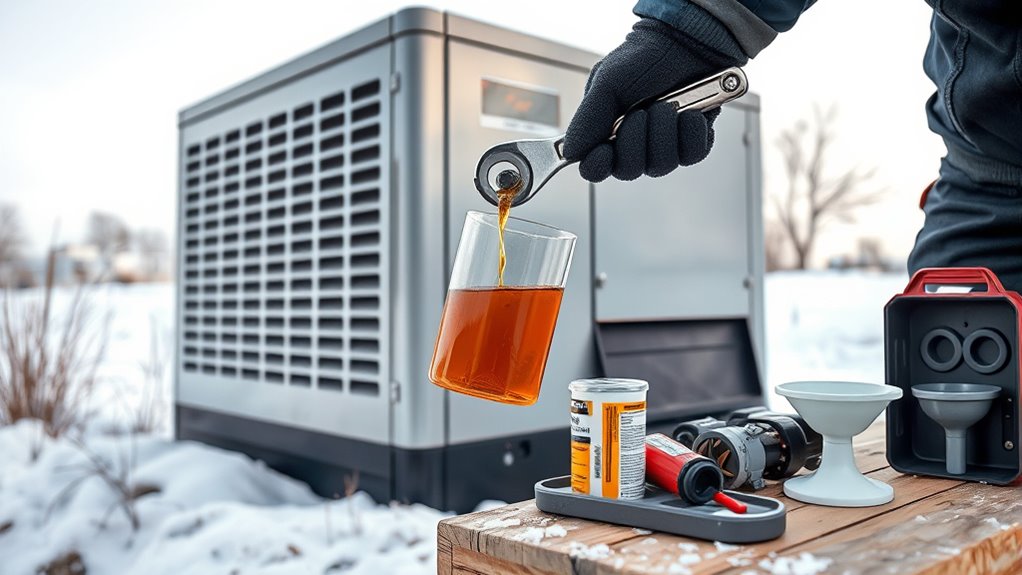 check oil level and quality