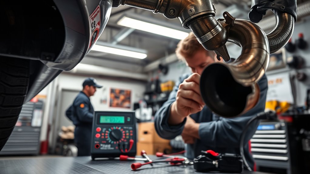 co and exhaust troubleshooting