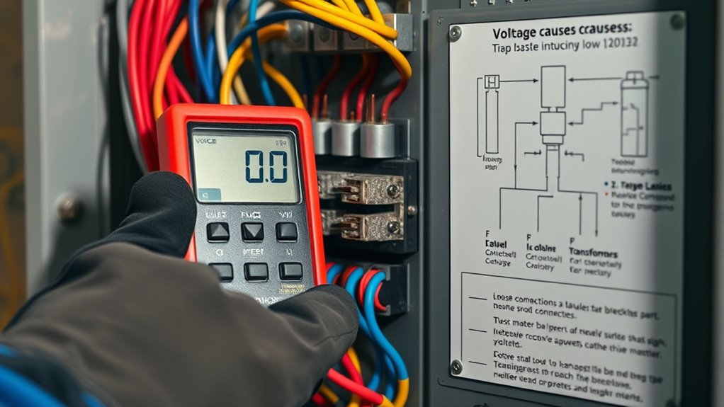 common causes of low voltage