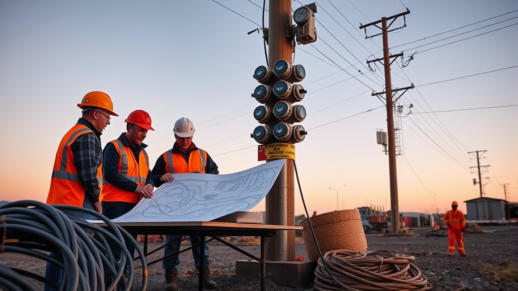 coordinate utility and construction