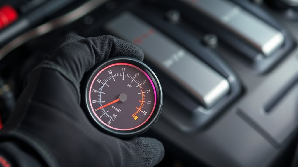 diagnose oil pressure fluctuations