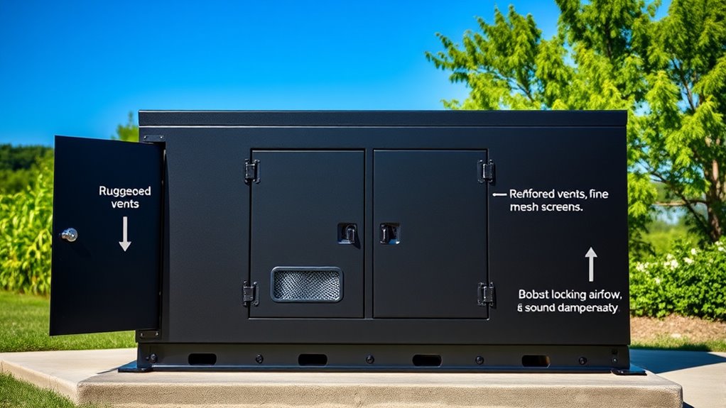 durability ventilation security installation