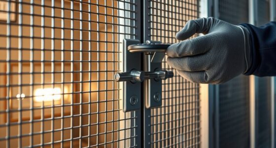enclosure security and theft prevention