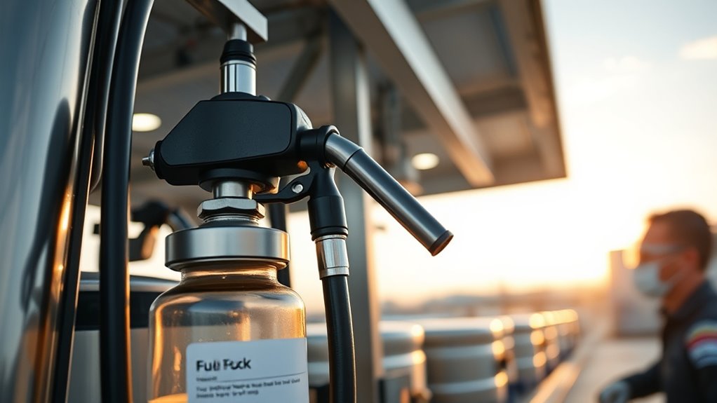 ensure clean precise fuel transfer