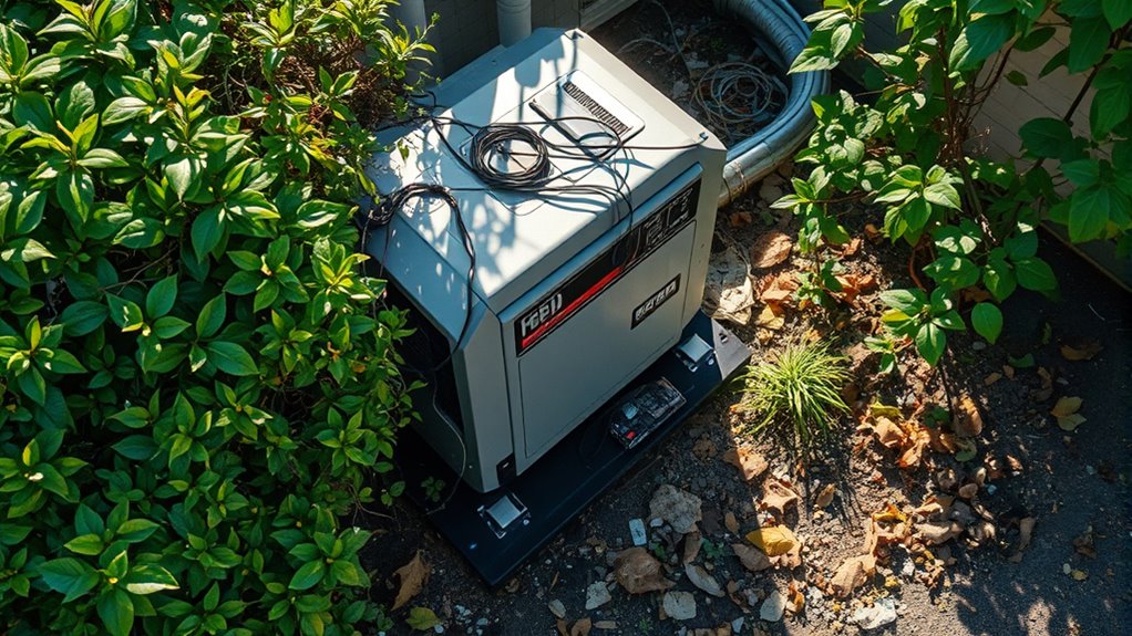 ensure clear exhaust airflow