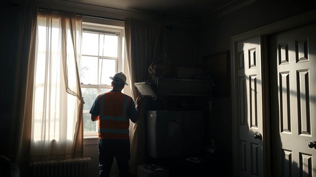 ensure proper airflow during restoration