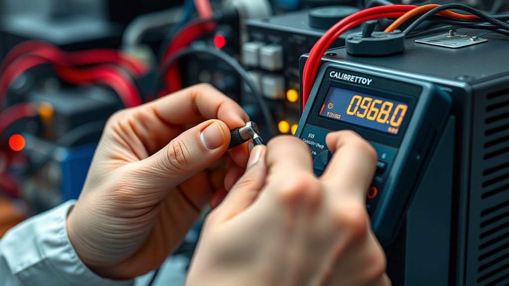 ensure proper equipment calibration