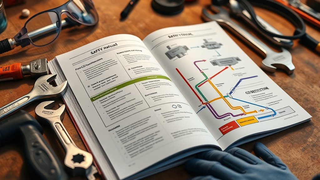 ensure proper exhaust ventilation