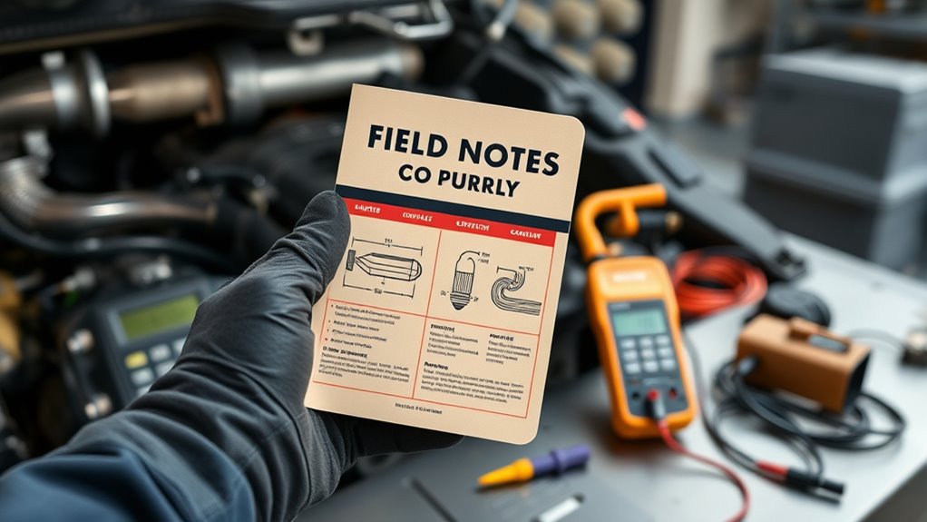 exhaust system component identification