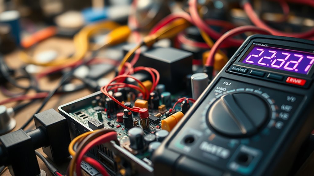 faulty power supply causes low voltage