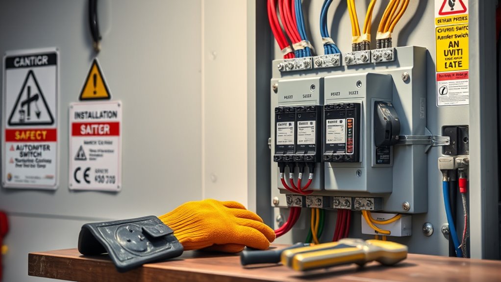 follow electrical installation standards