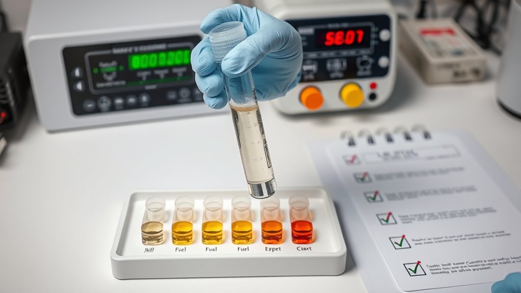 fuel testing and contamination prevention