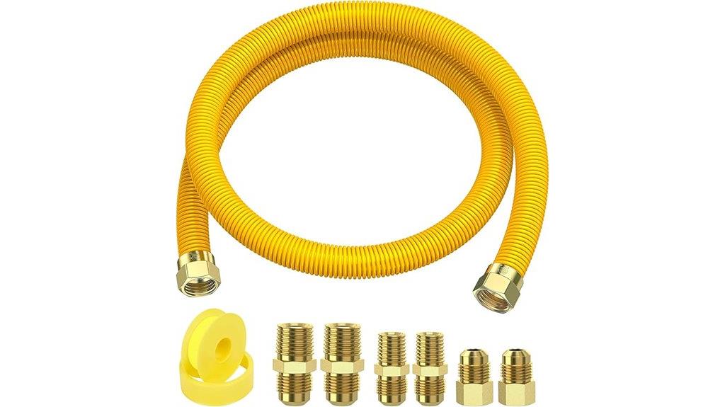 gas dryer flex line