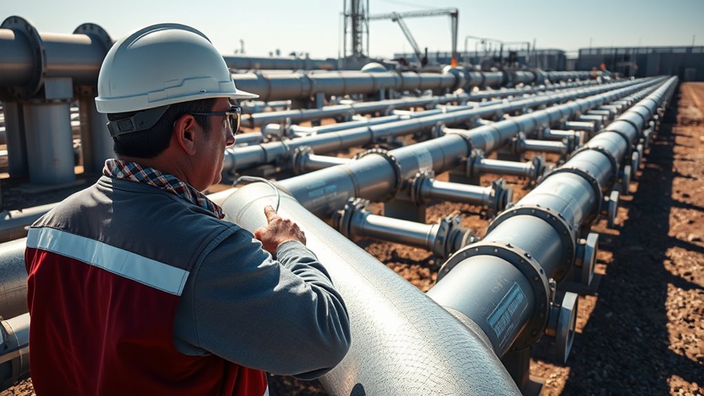 gas line pressure management