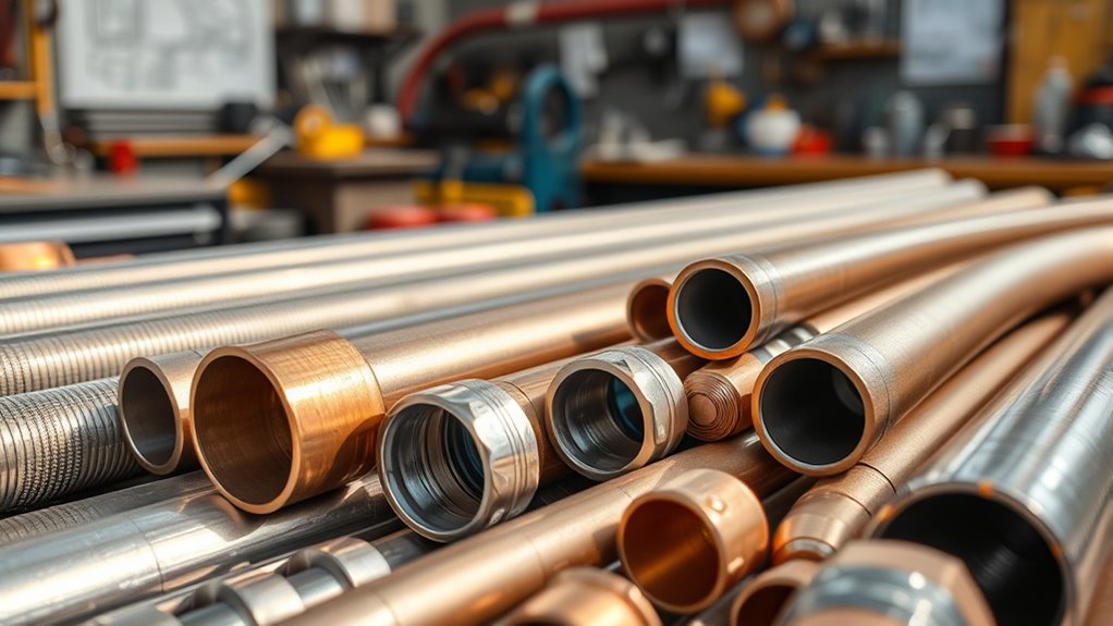 gas pipe material considerations