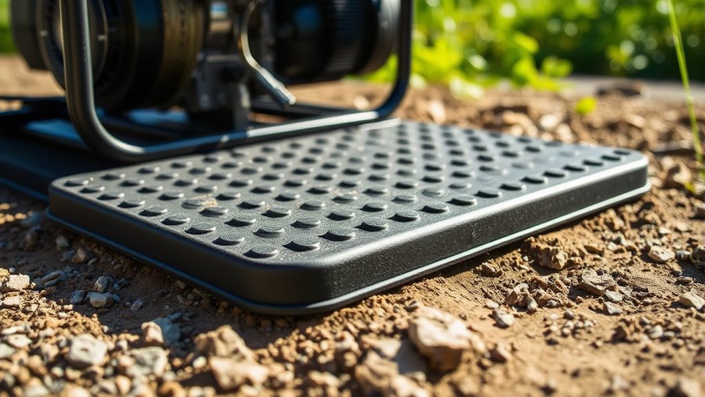 generator base pad considerations