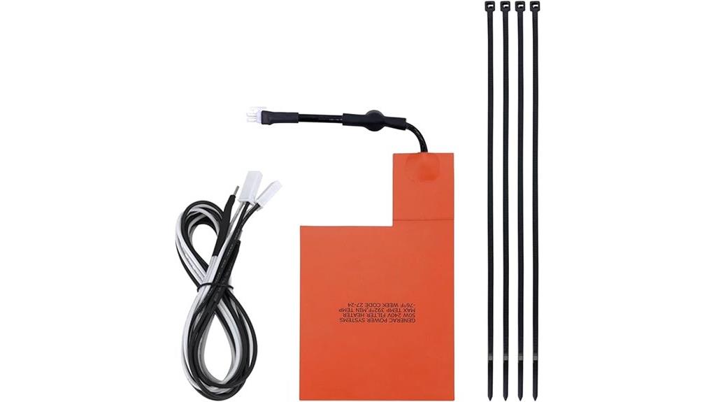 generator battery heater pad