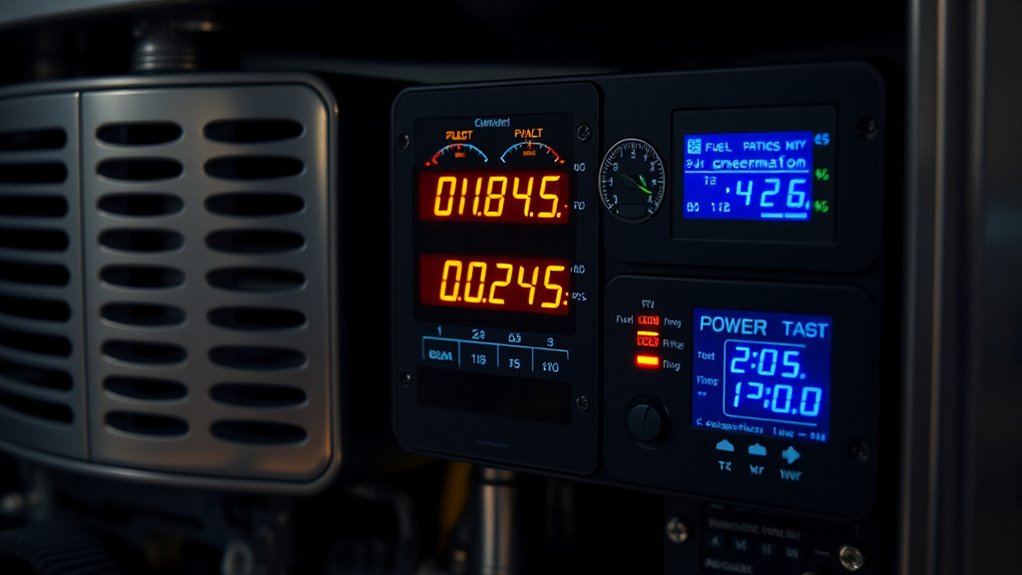 generator capacity and fuel efficiency