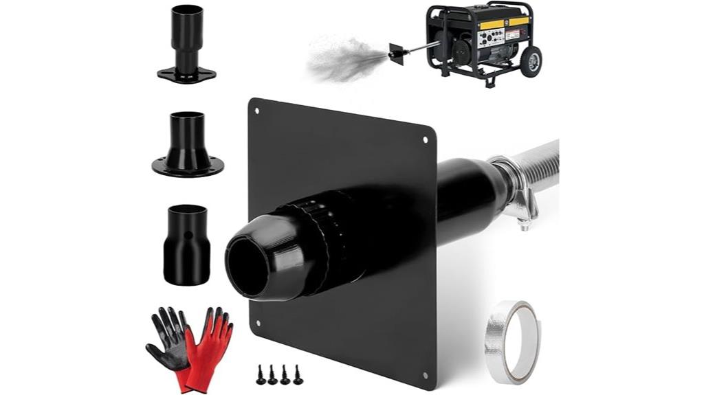 generator exhaust extension kit