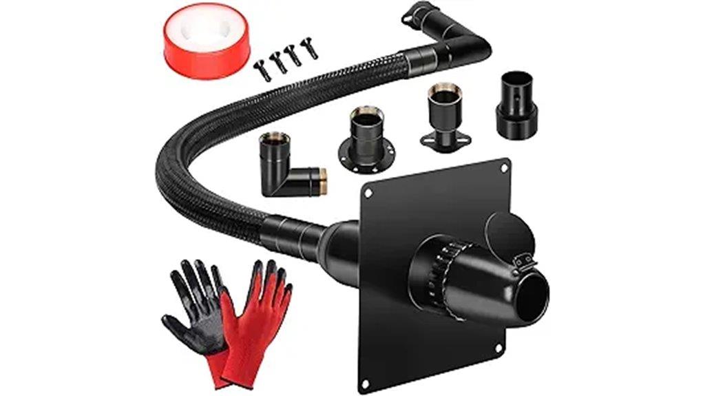 generator exhaust extension kit