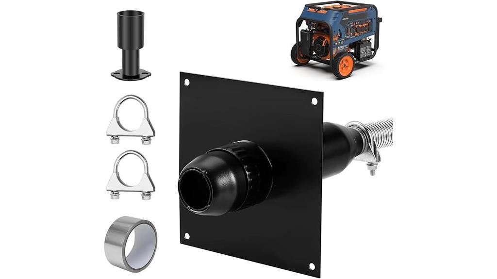 generator exhaust extension kit