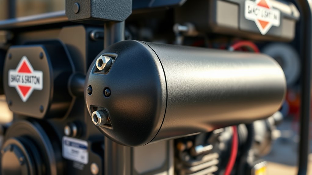 generator muffler selection criteria